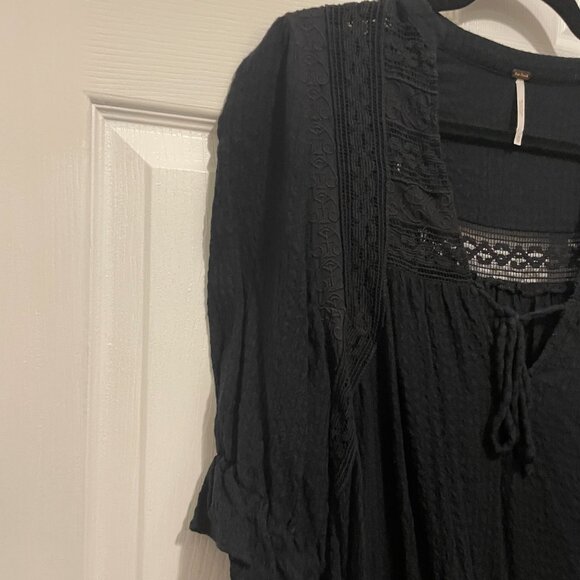 Free People Black Mini Dress XS - Picture 7 of 10